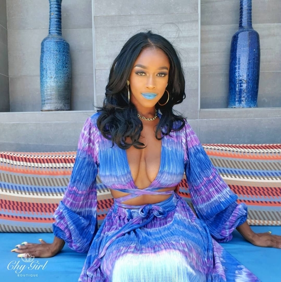 Goddess - 2 Piece Maxi Skirt Set FINAL SALE - Picture 2 of 5